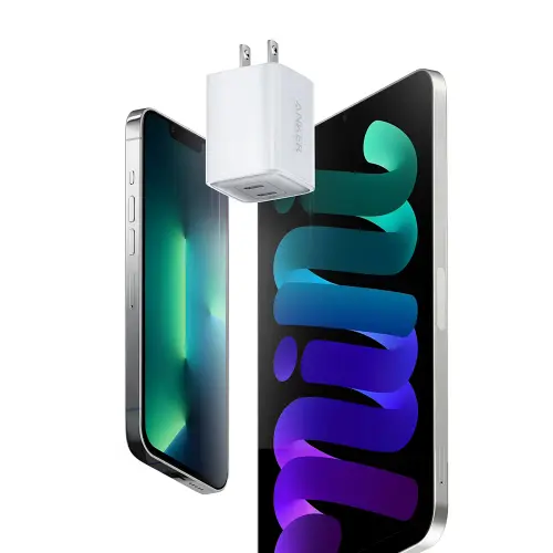 Cargador Anker 521 Nano Pro 40W USB-C Doble Puerto para iPhone, Samsung, Pixel e iPad's photo #3
